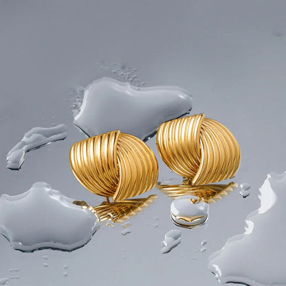 [Raffine]Sonia Gold Earrings