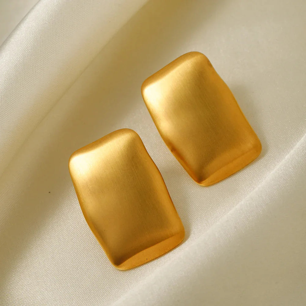 [Raffine]Olive Gold Earrings