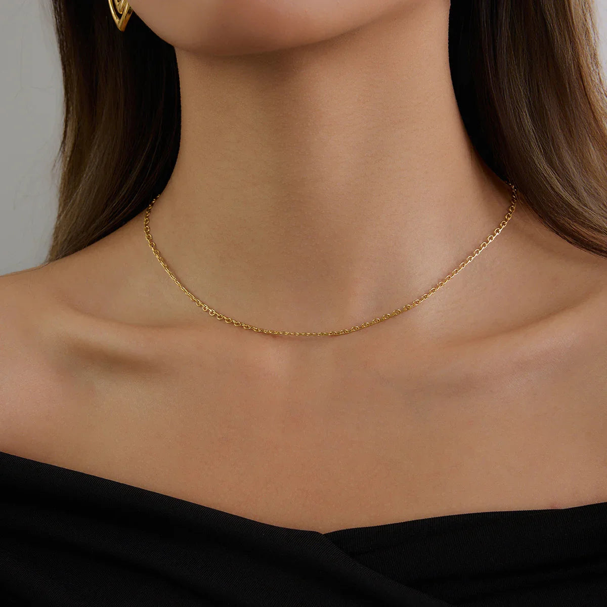 [Raffine]Loraine Gold Chain Necklace