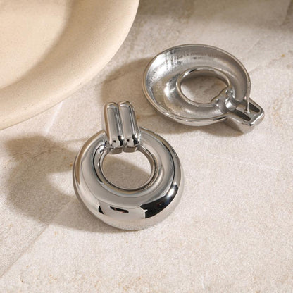 [Raffine]Lillian Silver Earrings