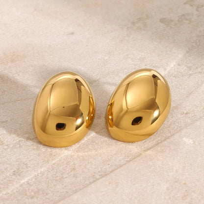 [Raffine]Callista Gold Bean Earrings