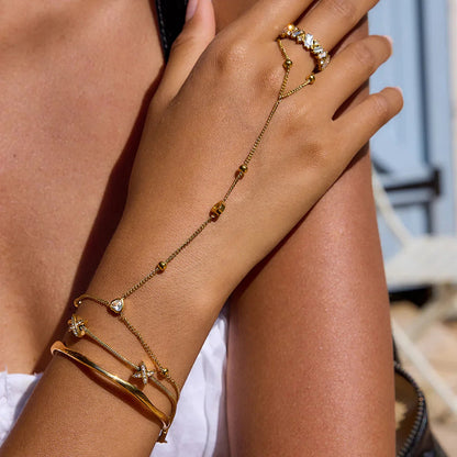 [Raffine]Haisley Gold Bangle