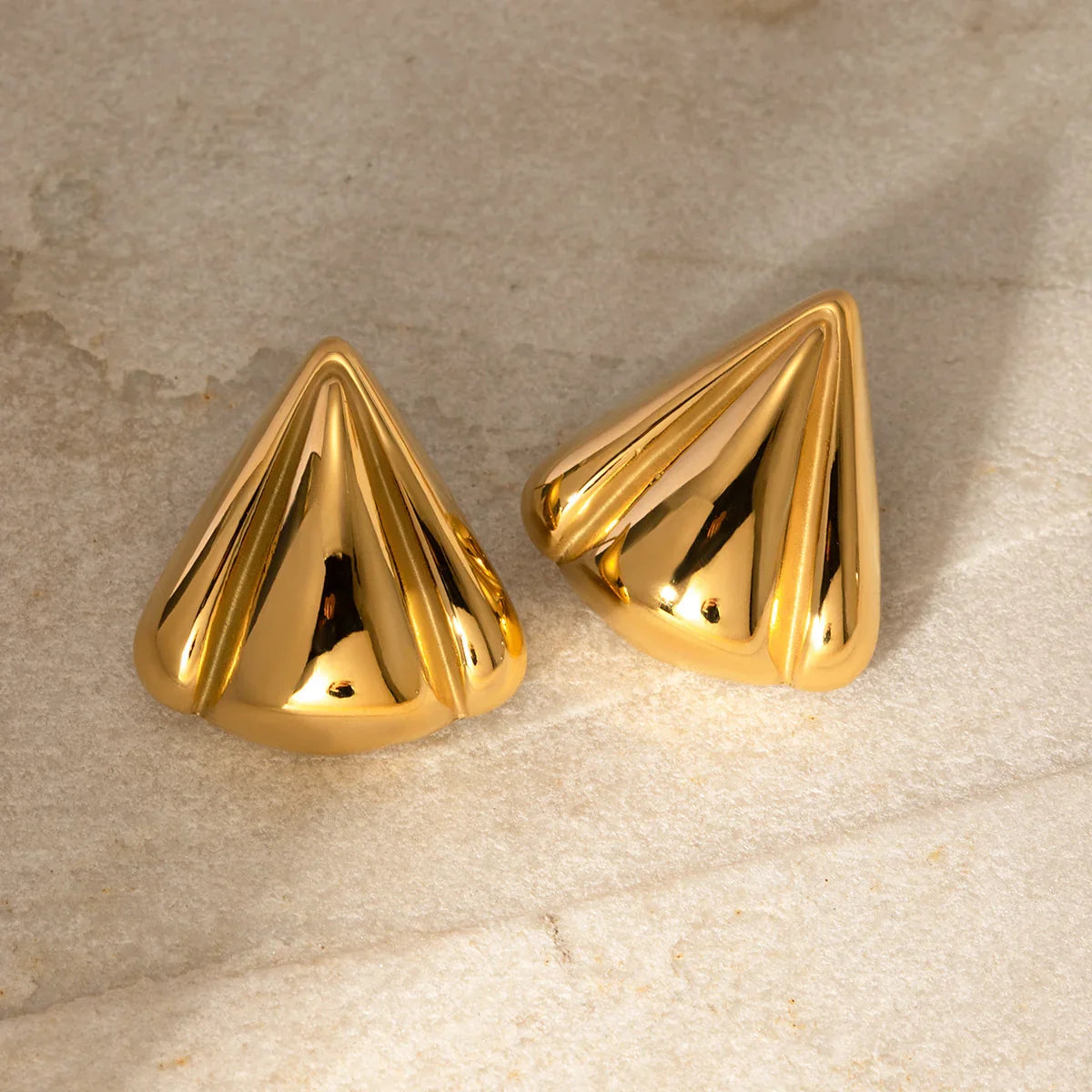 [Raffine]Jillian Vintage Gold Earrings