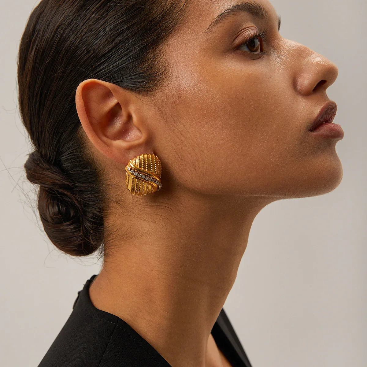 [Raffine]Odine Gold Earrings