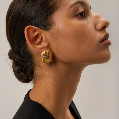 [Raffine]Odine Gold Earrings