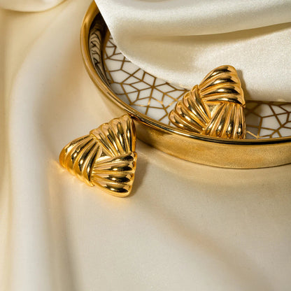 [Raffine]Brigitte Gold Earrings