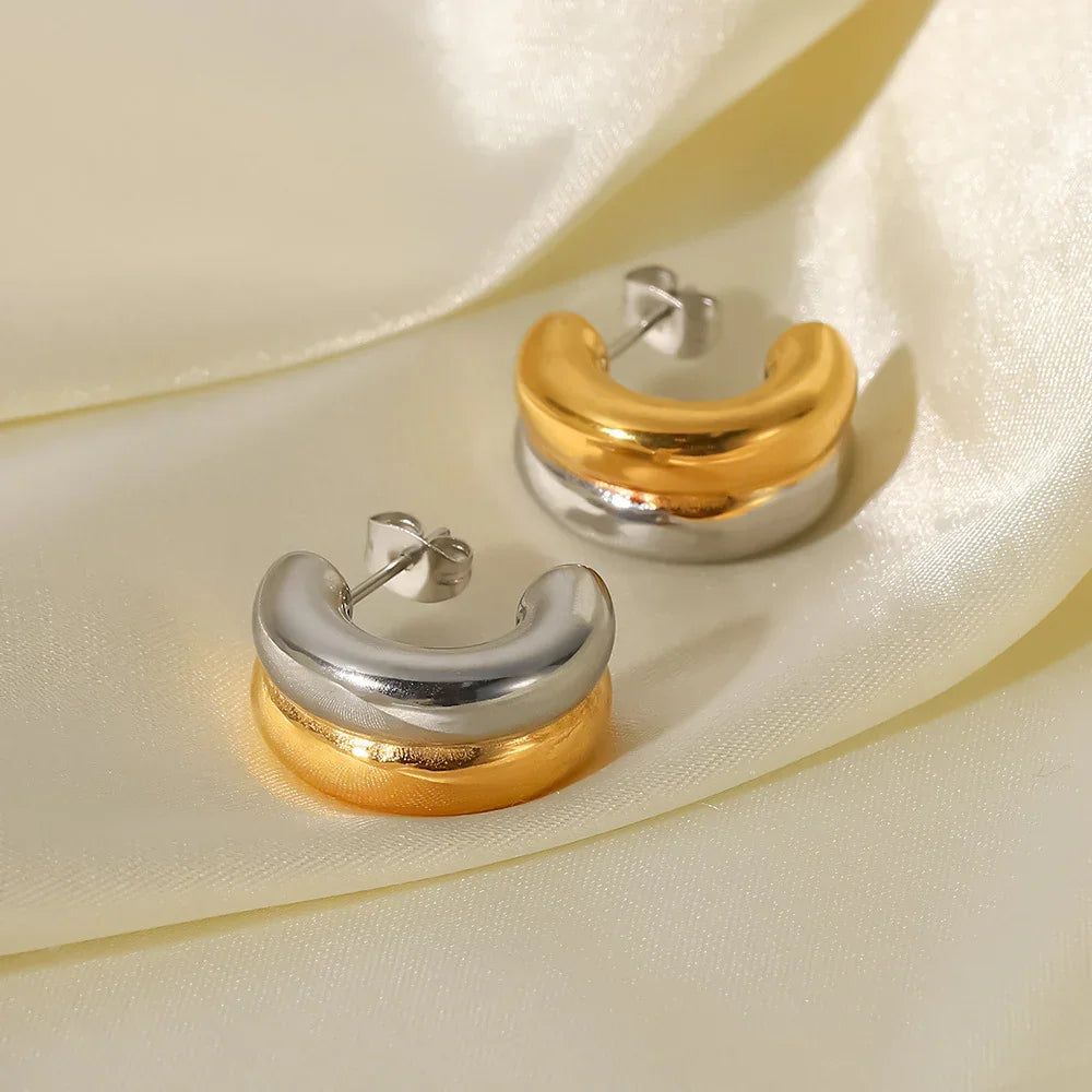 [Raffine]Henrietta Gold Earrings