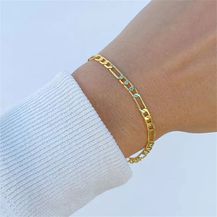 [Raffine]Saturn Gold Chain Bracelet