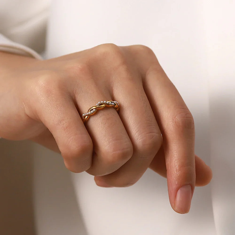 [Raffine]Vivienne Freshwater Pearl Ring