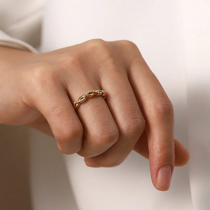 [Raffine]Vivienne Freshwater Pearl Ring