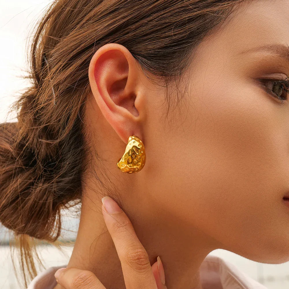 [Raffine]Eira Gold Earrings
