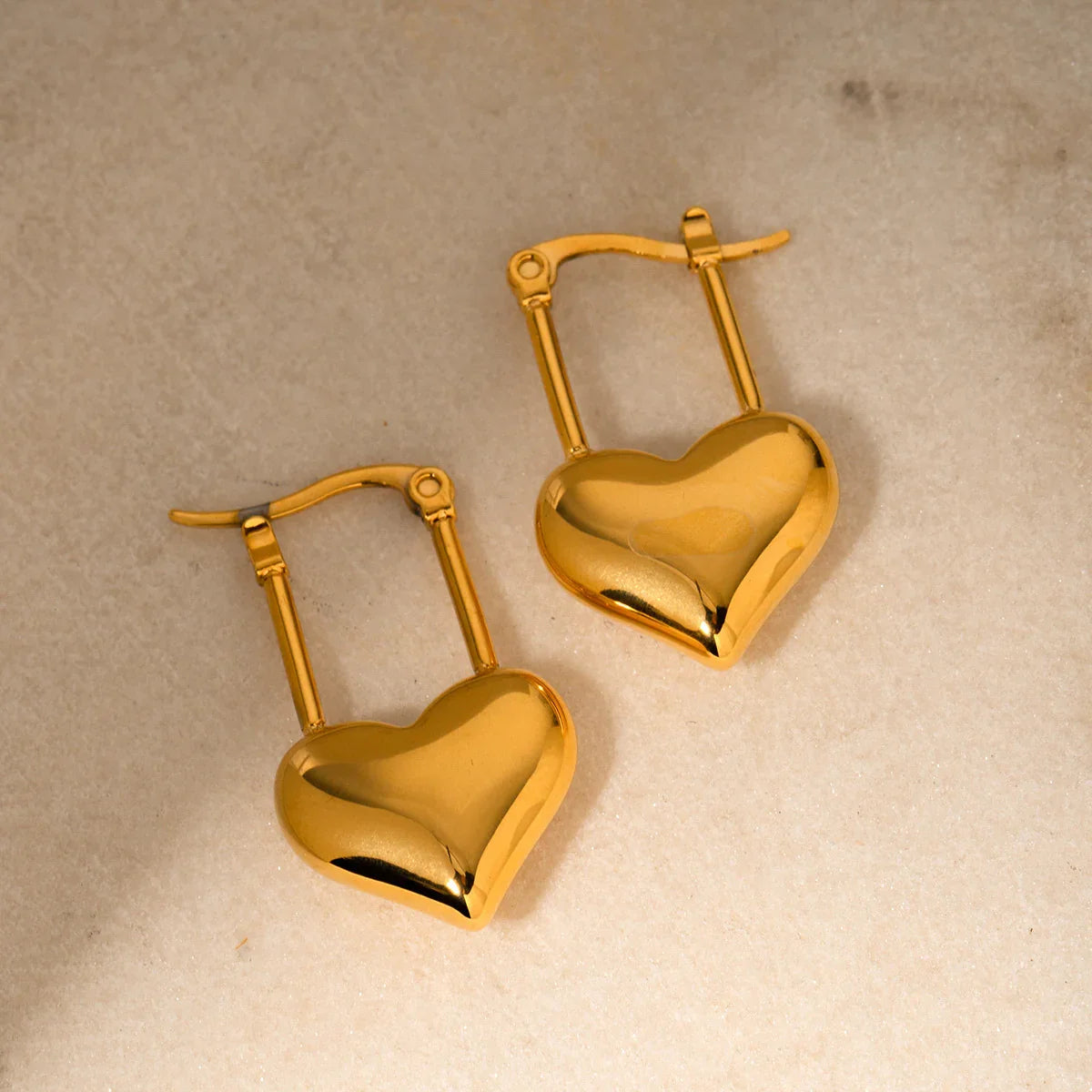 [Raffine]Jessamine Heart Earrings