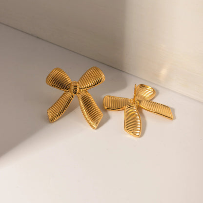 [Raffine]Caroline Gold Earrings