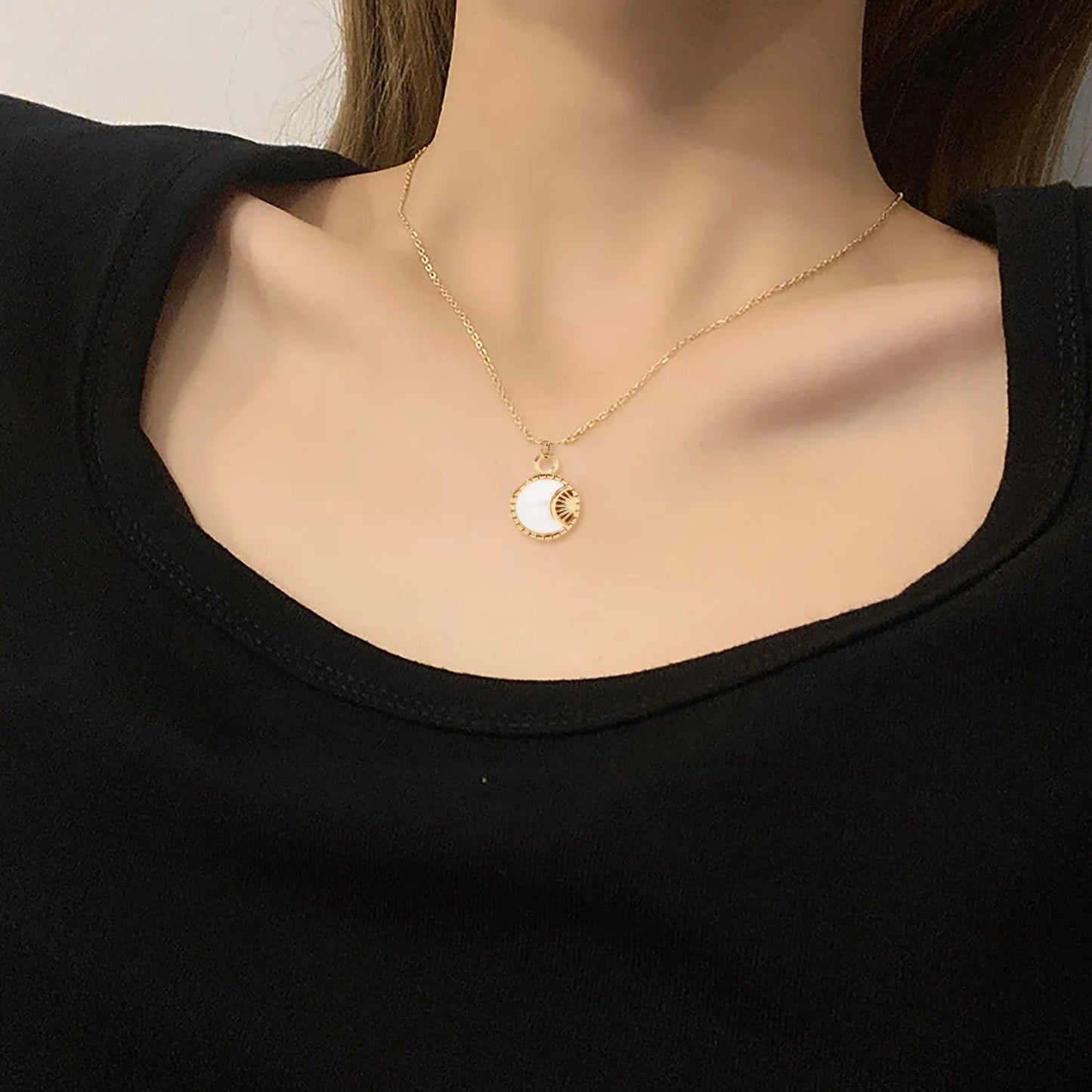 [Raffine]Brooklyn Freshwater Pearl Necklace