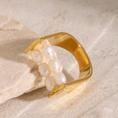 [Raffine]Elliana Pearl Ring