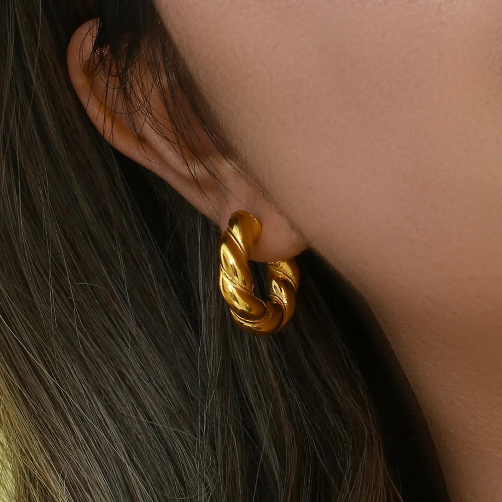 [Raffine]Naomi Twist Earrings
