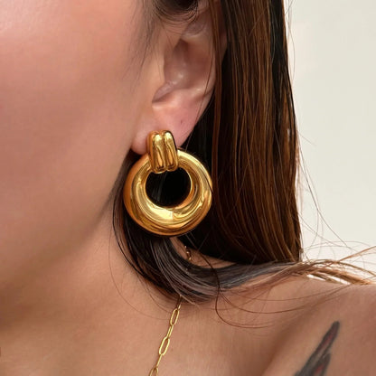 [Raffine]Lynora Gold Earrings