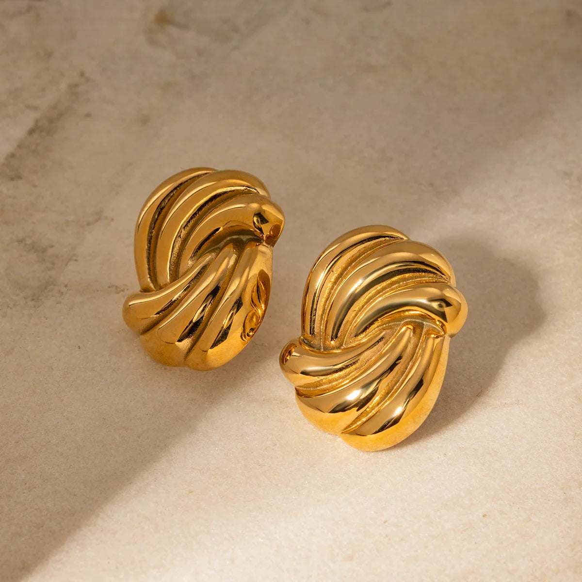 [Raffine]Floriana Gold Earrings