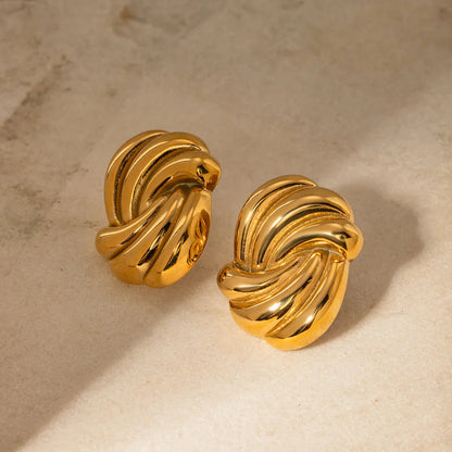 [Raffine]Floriana Gold Earrings