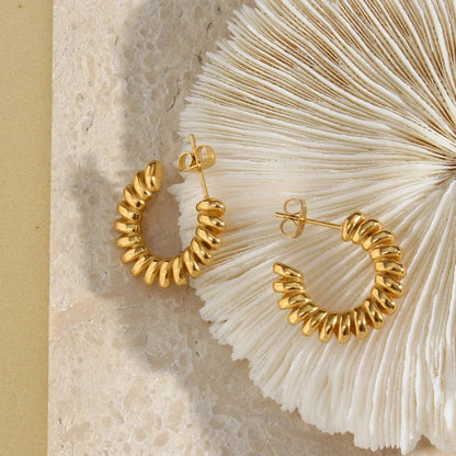 [Raffine]Brynlee Twisted Earrings