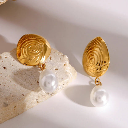 [Raffine]Eleonora Freshwater Pearl Earrings