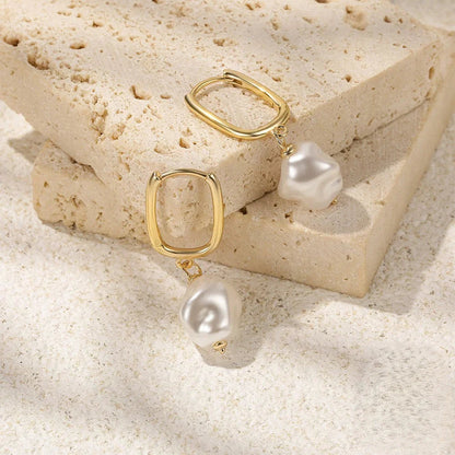 [Raffine]Denise Freshwater Pearl Earrings