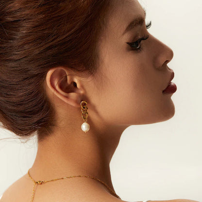 [Raffine]Lumina Pearl Earrings
