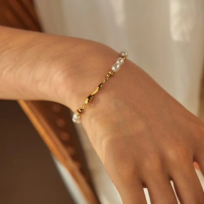 [Raffine]Celina Freshwater Pearl Bracelet
