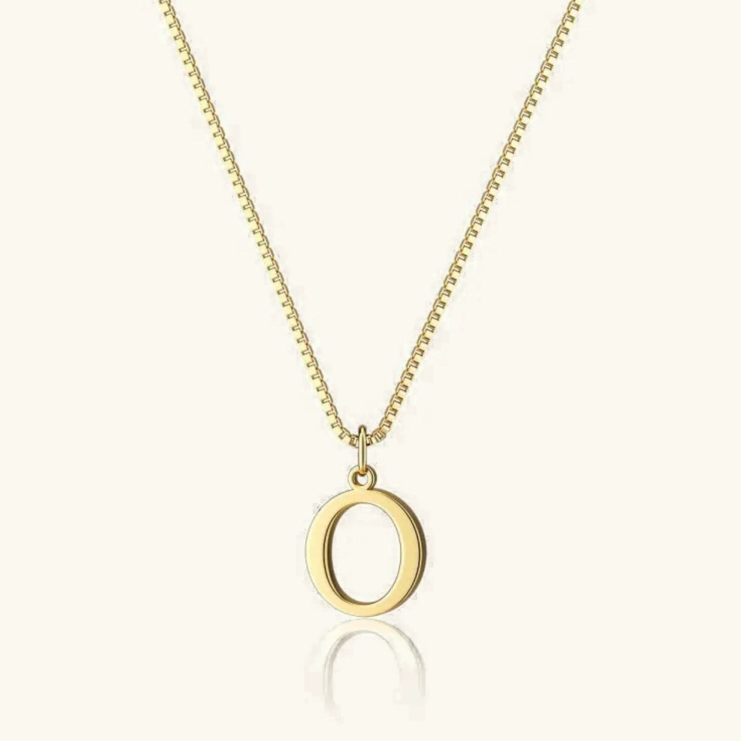 [Raffine]Therese Letter Initial Gold Necklace