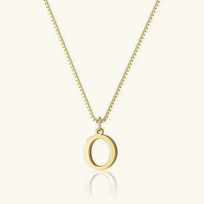 [Raffine]Therese Letter Initial Gold Necklace