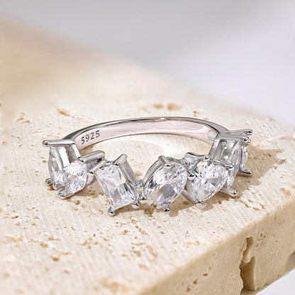 [Raffine] Anillo delicado de múltiples cortes