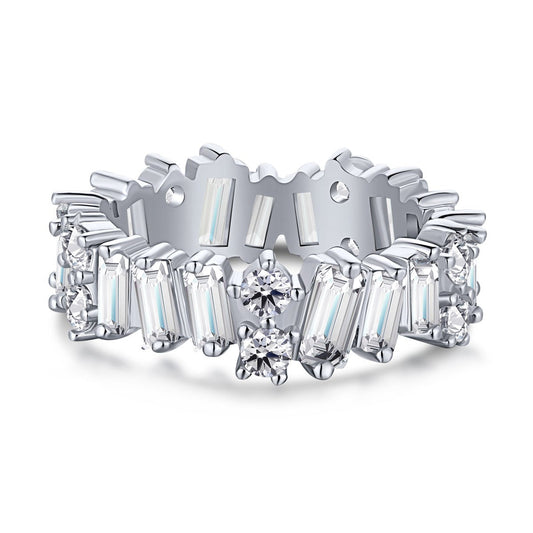 [Raffine] Anillo de tenis delicado con múltiples formas