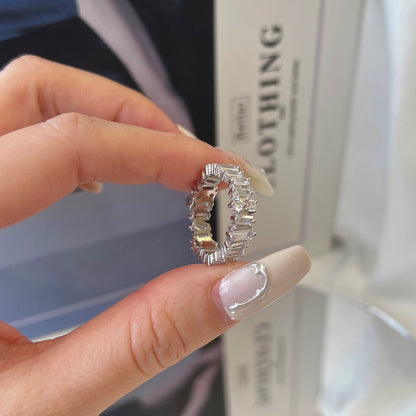[Raffine] Anillo de tenis delicado con múltiples formas