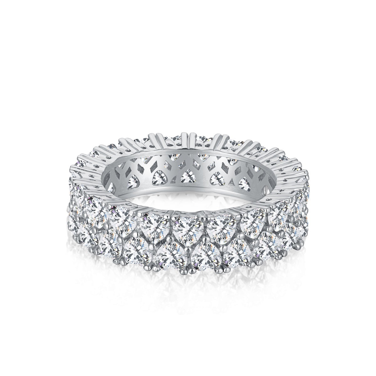 [Raffine]Anillo de corazón brillante