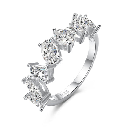 [Raffine] Anillo delicado de múltiples cortes