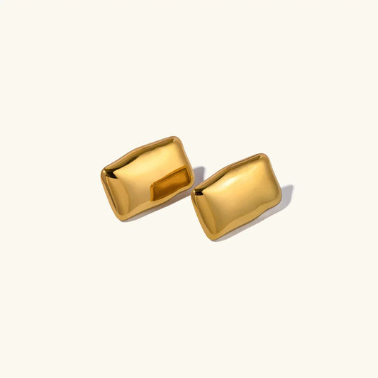 [Raffine]Olive Gold Earrings