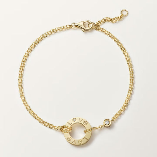 [Raffine]LOVE BRACELET 2 DIAMOND