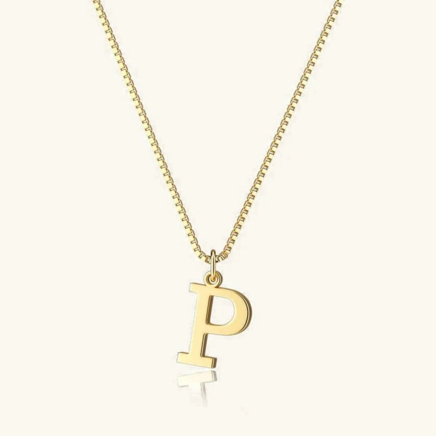 [Raffine]Therese Letter Initial Gold Necklace