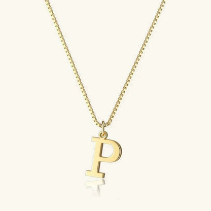 [Raffine]Therese Letter Initial Gold Necklace