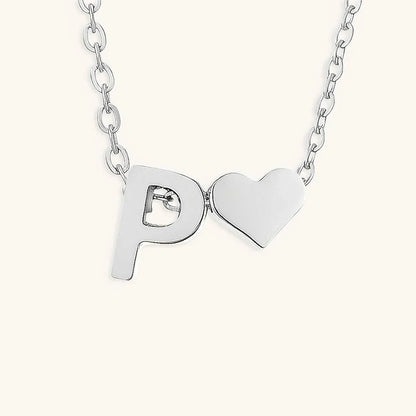 [Raffine]Ria Initial Letter Gold Necklace