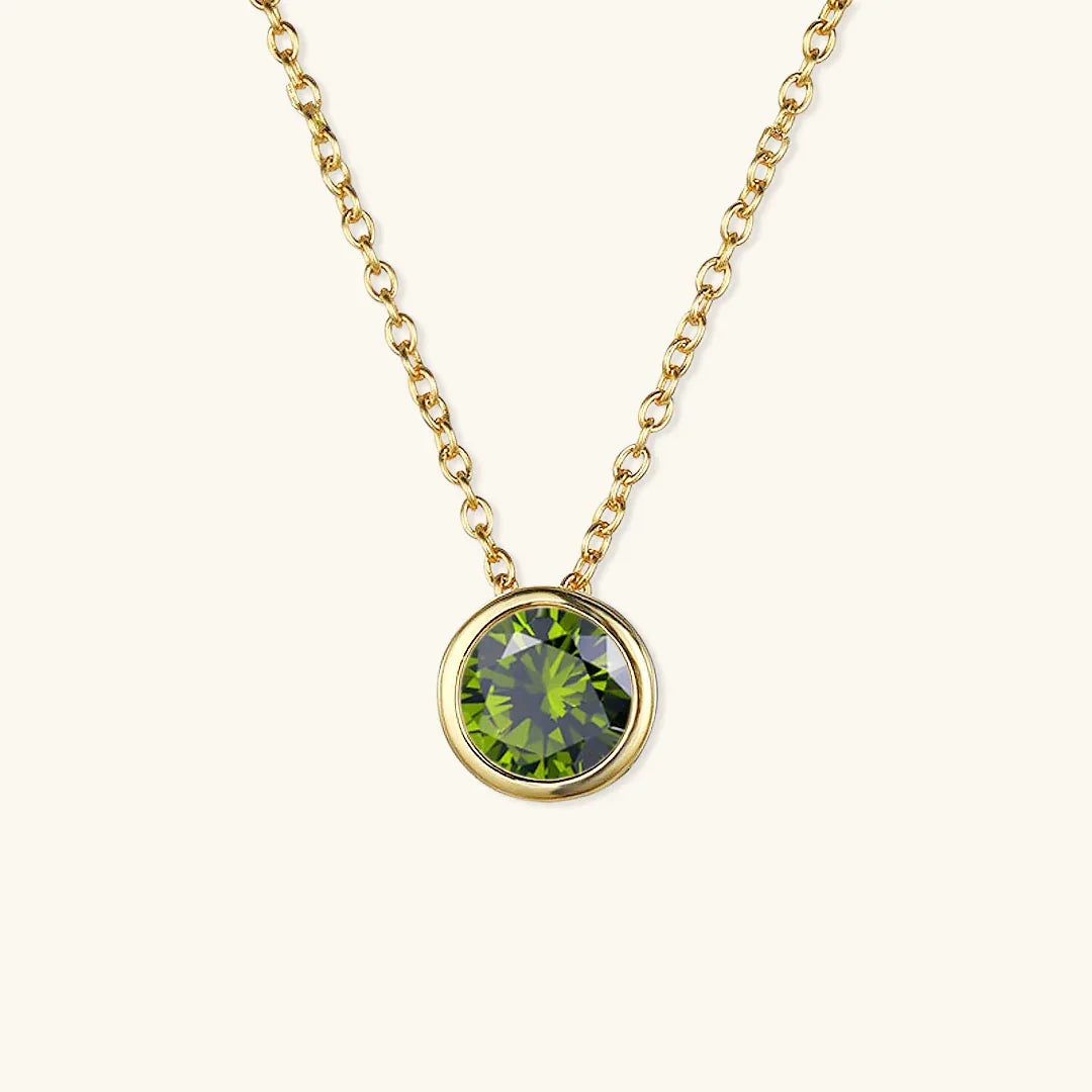 [Raffine]Amelia Birthstone Necklace