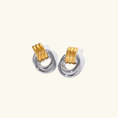 [Raffine]Luna Layered Hoop Earrings