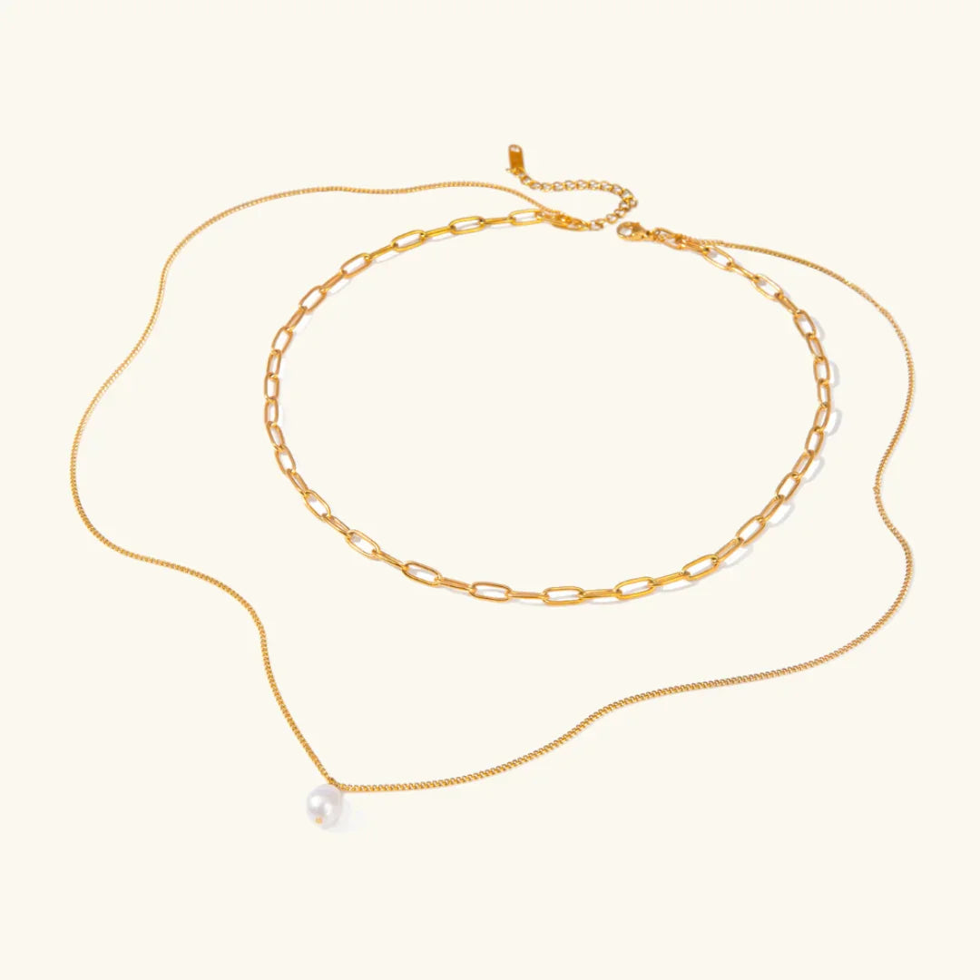 [Raffine]Undine Freshwater Pearl Necklace