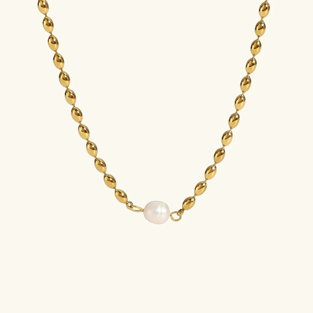 [Raffine]Neptune Freshwater Pearl Necklace