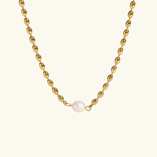 [Raffine]Neptune Freshwater Pearl Necklace