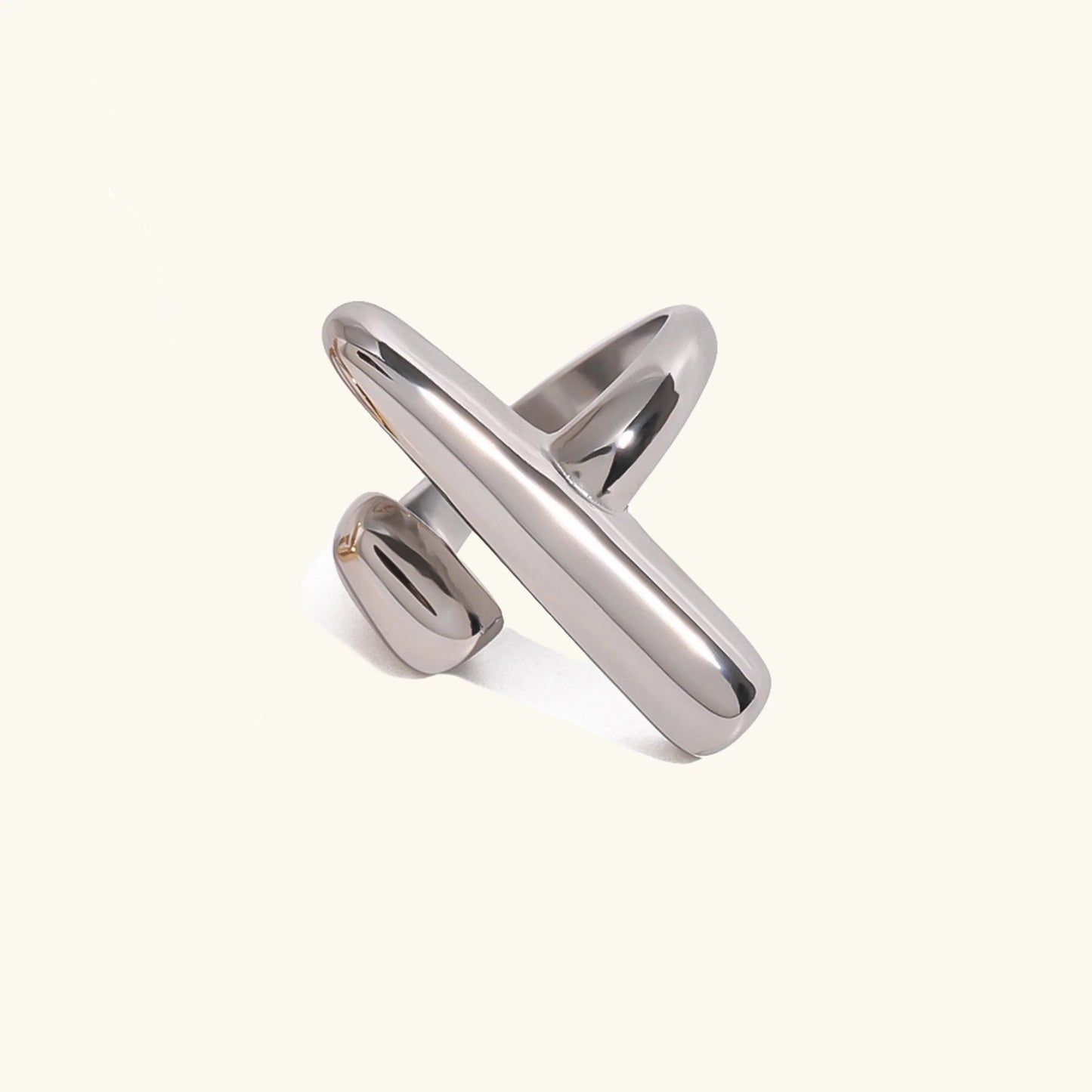 [Raffine]Seraphina Contemporary Gold Ring