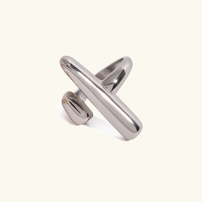 [Raffine]Seraphina Contemporary Gold Ring