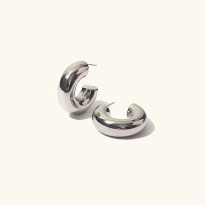 [Raffine]Natalia Chunky Gold Hoops