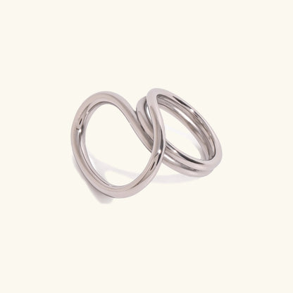 [Raffine]Meri Contemporary Gold Ring