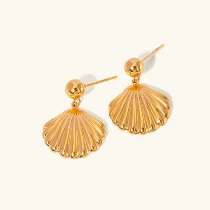 [Raffine]Delianna Shell Earrings